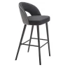 Sgabello da bar Ring 2-Tone Gray di Balutto Associati