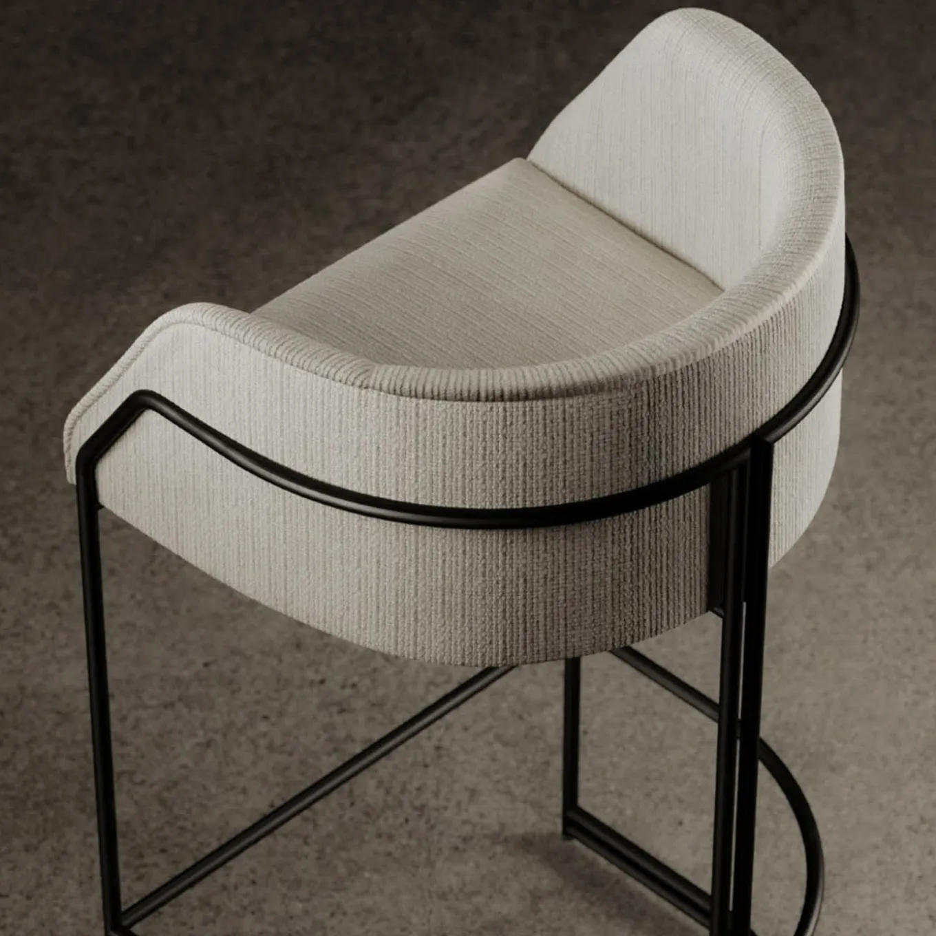 Sgabello Déjà Vu Bianco