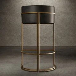 Sgabello Déjà Vu nero