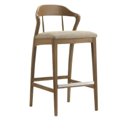 Sgabello Faro in noce