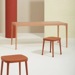 Sgabello Frisée 256 Red di Cristina Celestino