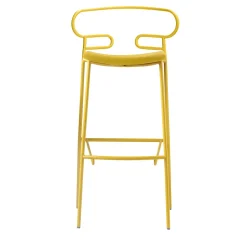 Sgabello Genoa Total Yellow di Cesare Ehr