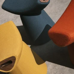 Sgabello Guardian con maniglia di Patrick Norguet