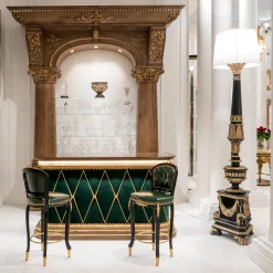 Sgabello in stile Luigi XV