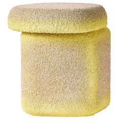 Sgabello Lazzaro giallo di Patricia Urquiola