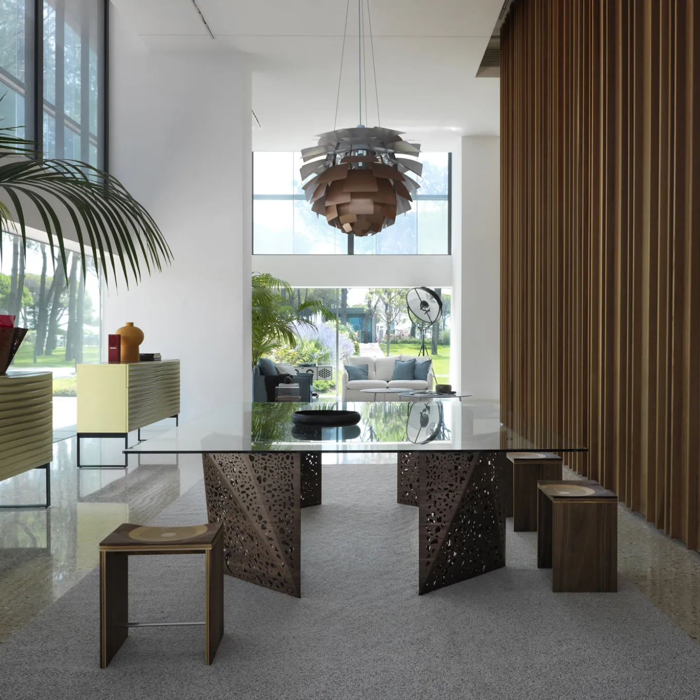 Sgabello Ripples Small di Toyo Ito