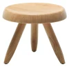 Sgabello Tabouret Berger in rovere naturale di Charlotte Perriand