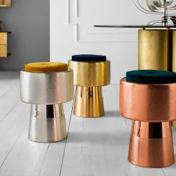 Sgabello Tappo in bronzo di NOOII