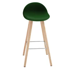 Sgabello Ted Forest-Green di Basaglia + Rota Nodari