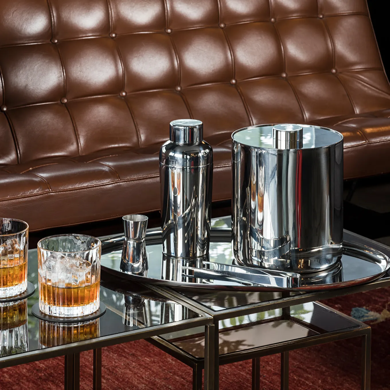 Shaker da cocktail e Jigger Stile