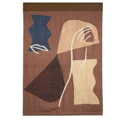 Sibylle#1 Bordeaux - Appendiabiti da parete di Studiopepe