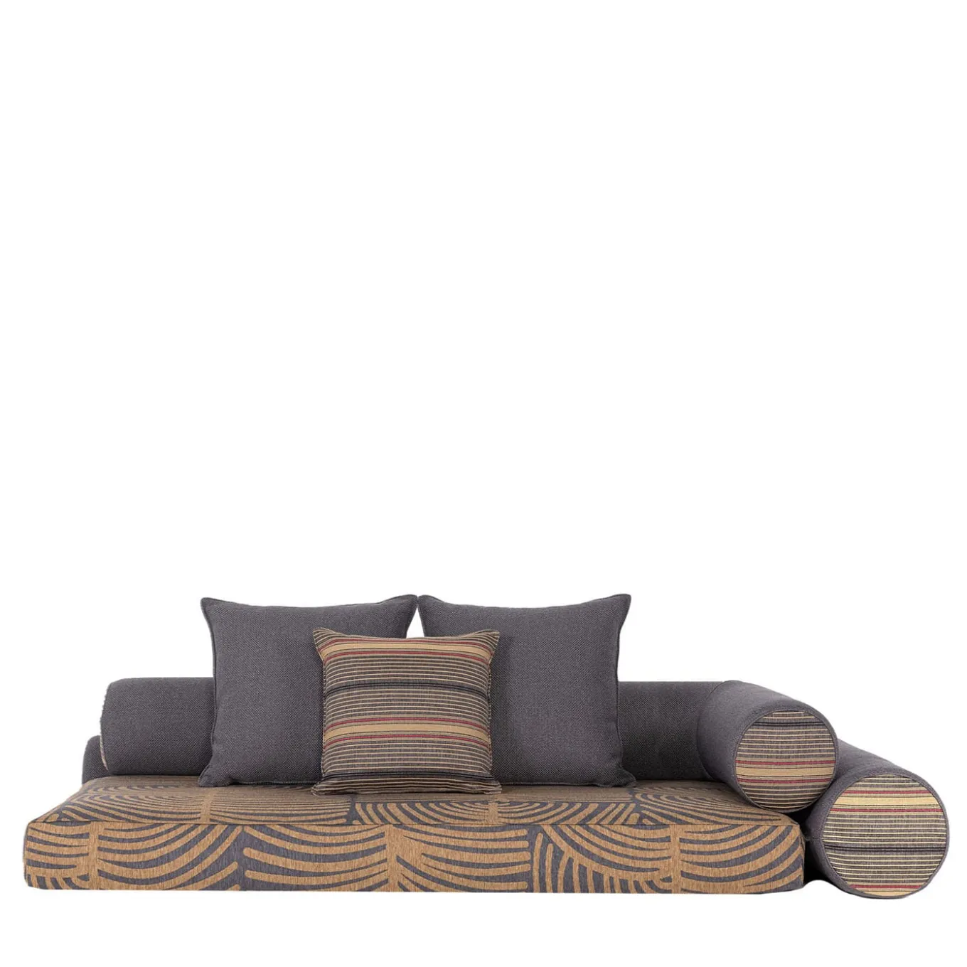 Sistema di sedute a terra Majlis con lato destro