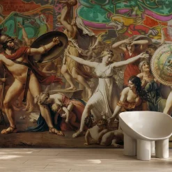 Smoking Marco Battaglini Carta da parati