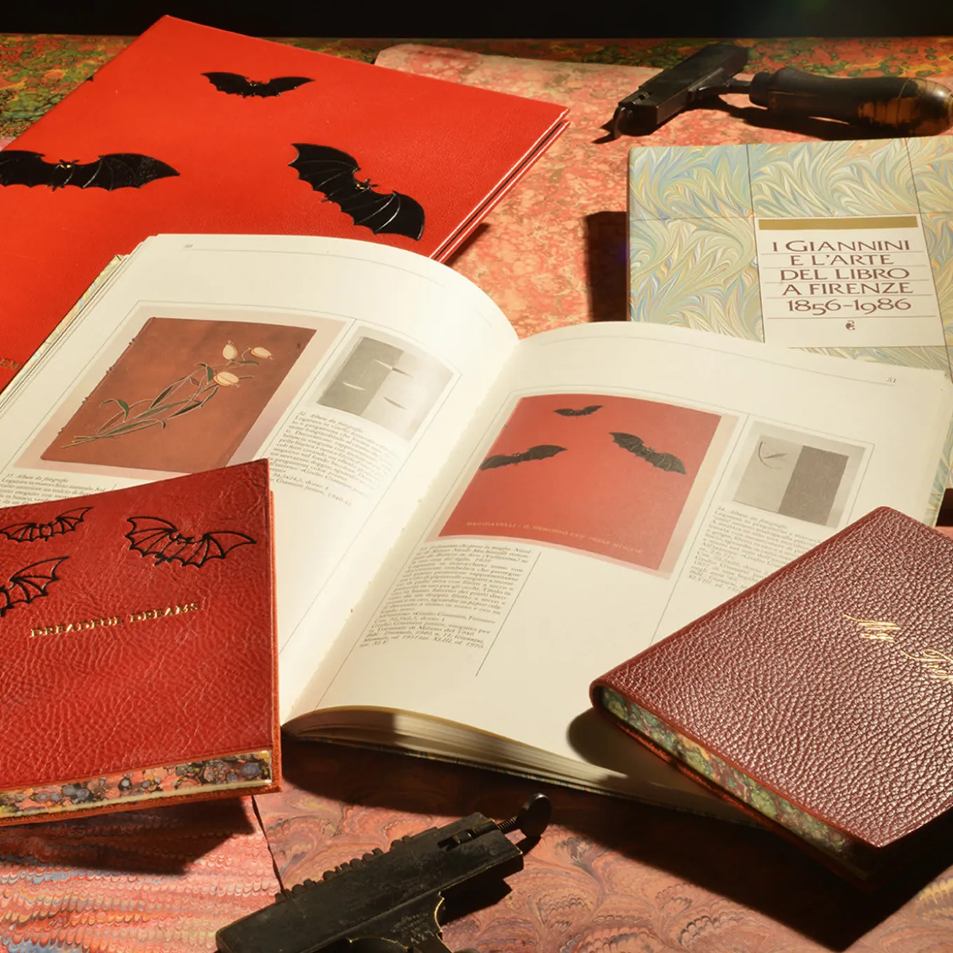 Sogni terribili Set di 2 diari rossi