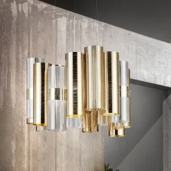 Sospensione media La Lollo in oro di Lorenza Bozzoli