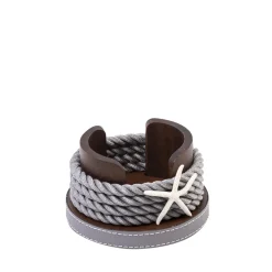 Sottobicchiere grigio per vino