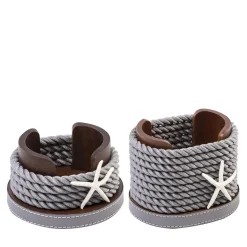 Sottobicchiere grigio per vino