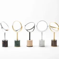 Specchio autoportante in marmo Positano #2