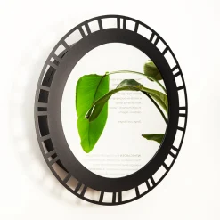 Specchio da Parete Nero Solisumbra