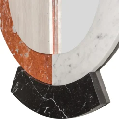 Specchio da parete policromo Neighbors Circle