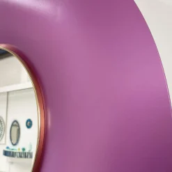 Specchio da parete rosa Undulate