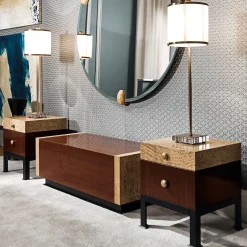 Specchio da parete rotondo