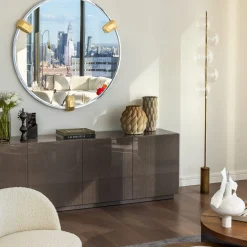 Specchio da parete rotondo