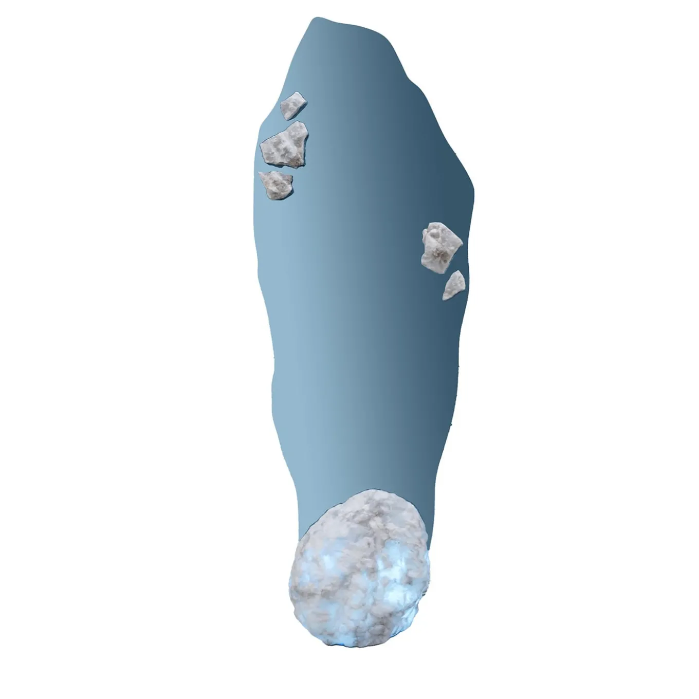 Specchio da pavimento B-15a