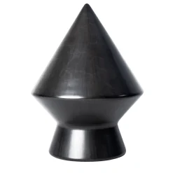 Specchio da tavolo Nero 30 bucchero di Studio Lievito e Maddalena Vantaggi