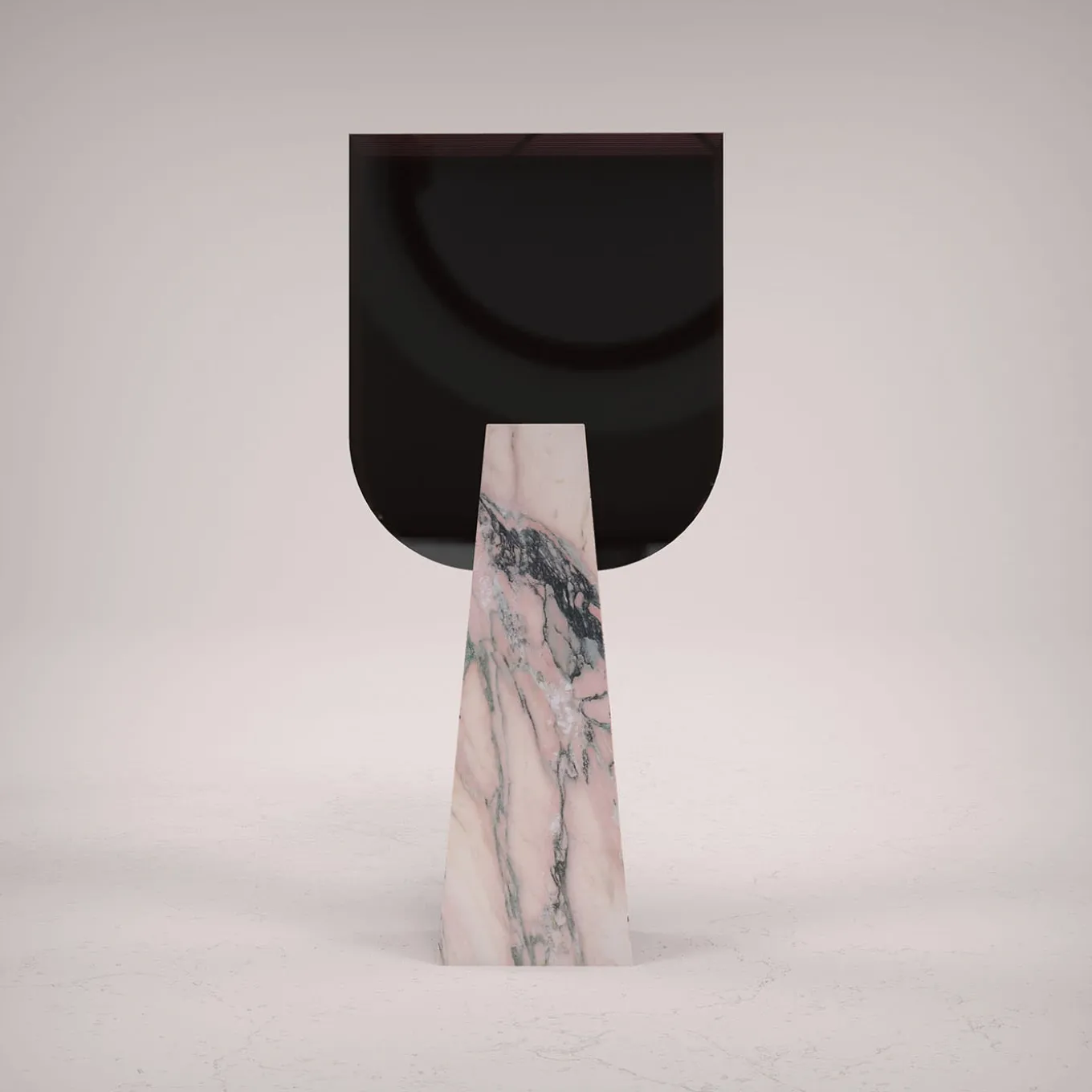 Specchio da tavolo Ophelia Portuguese Pink