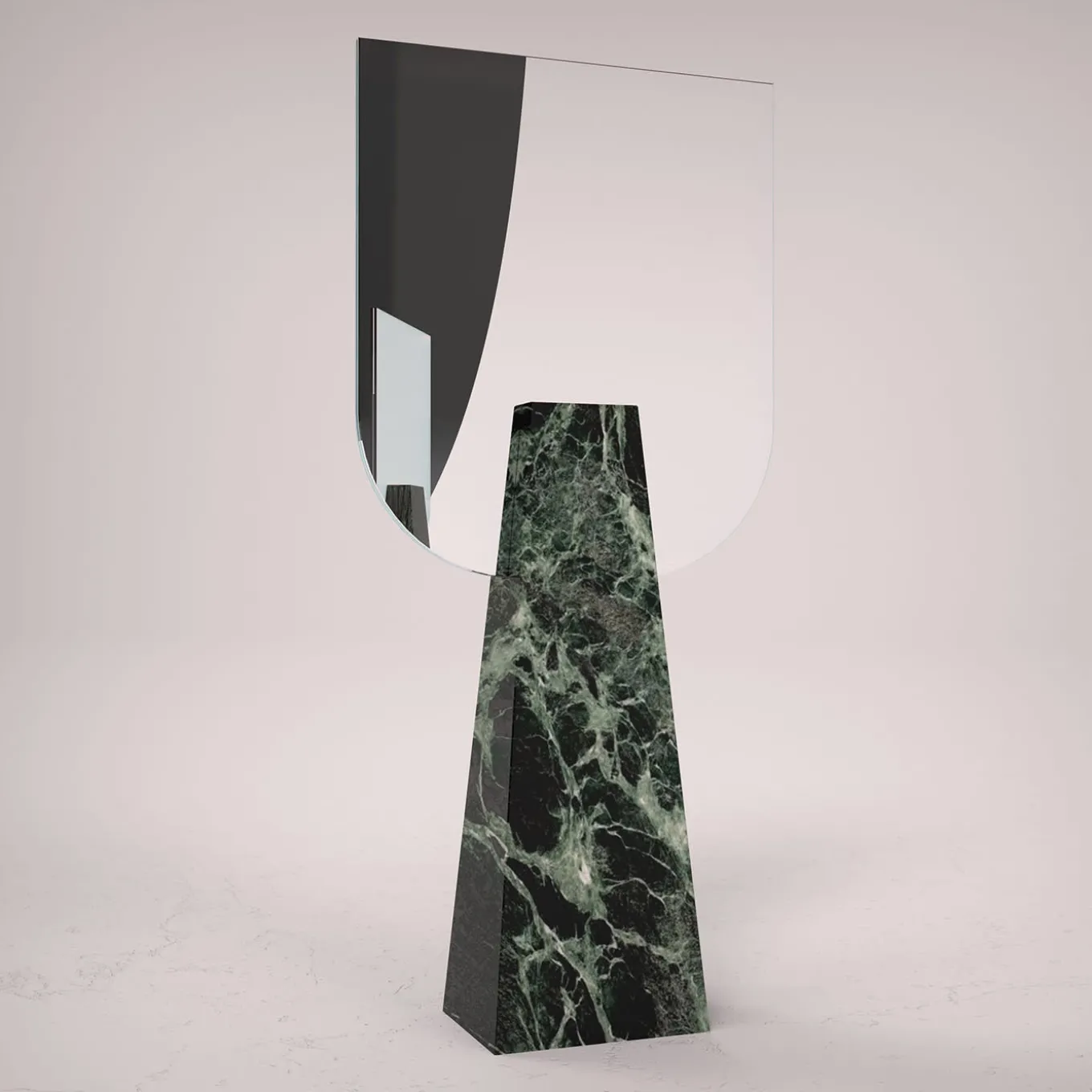 Specchio da tavolo Ophelia Verde Alpi