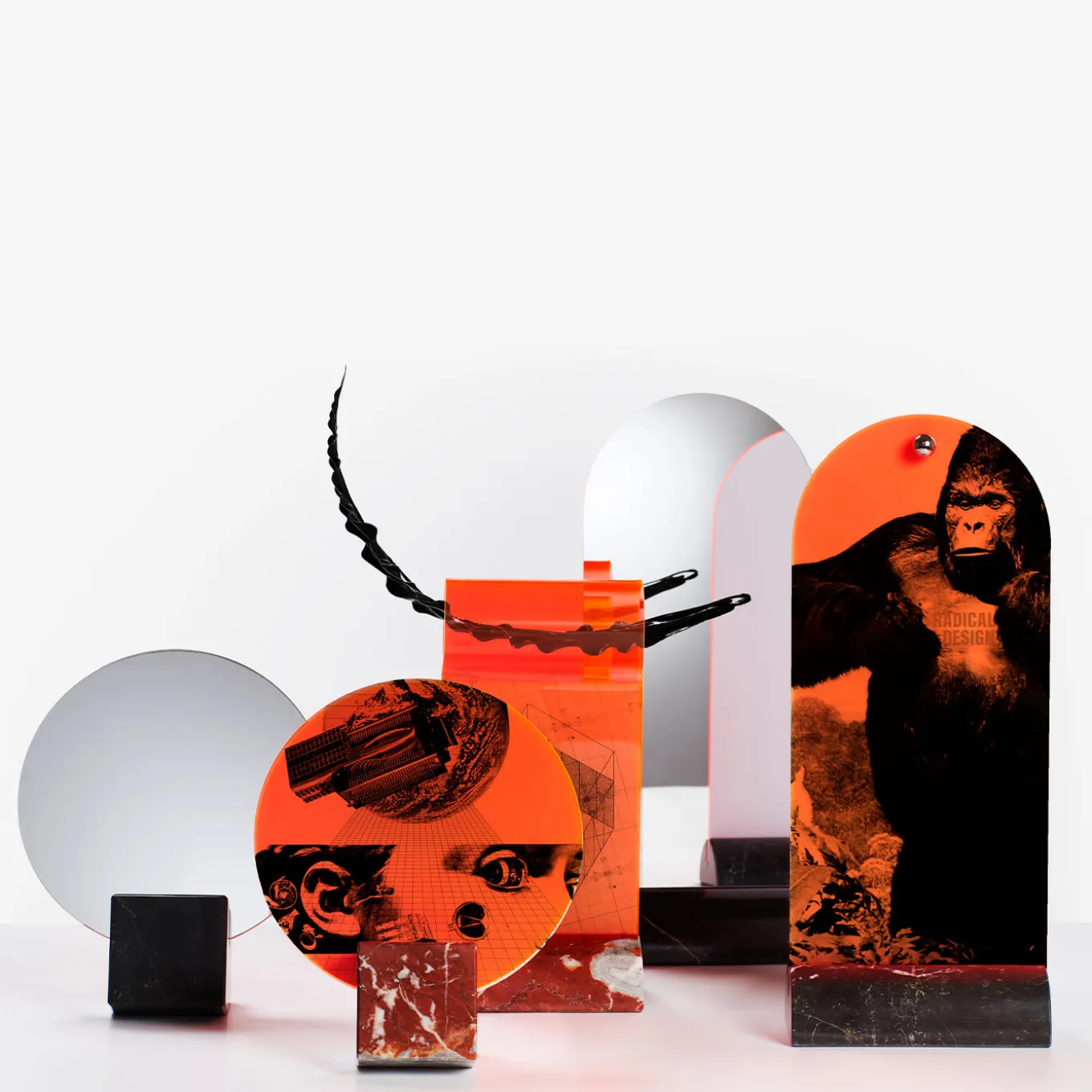 Specchio da tavolo Vanitas