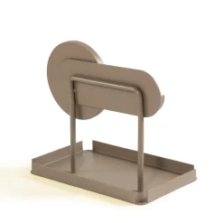 Specchio da tavolo Virgola Beige di Xu Zheng