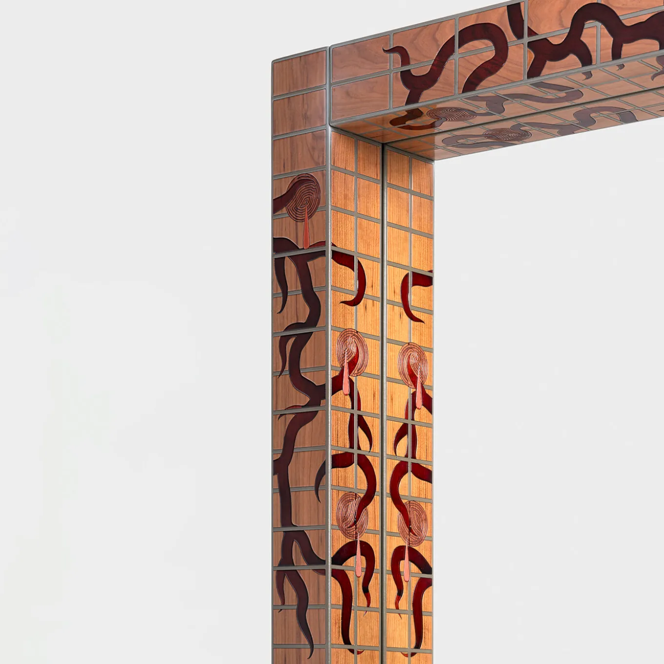 Specchio da terra Orvalho in legno