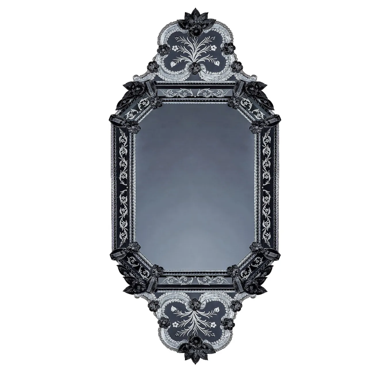 Specchio in vetro di Murano San Trovaso