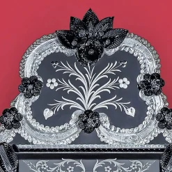 Specchio in vetro di Murano San Trovaso