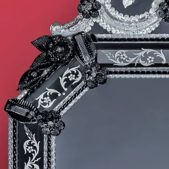 Specchio in vetro di Murano San Trovaso