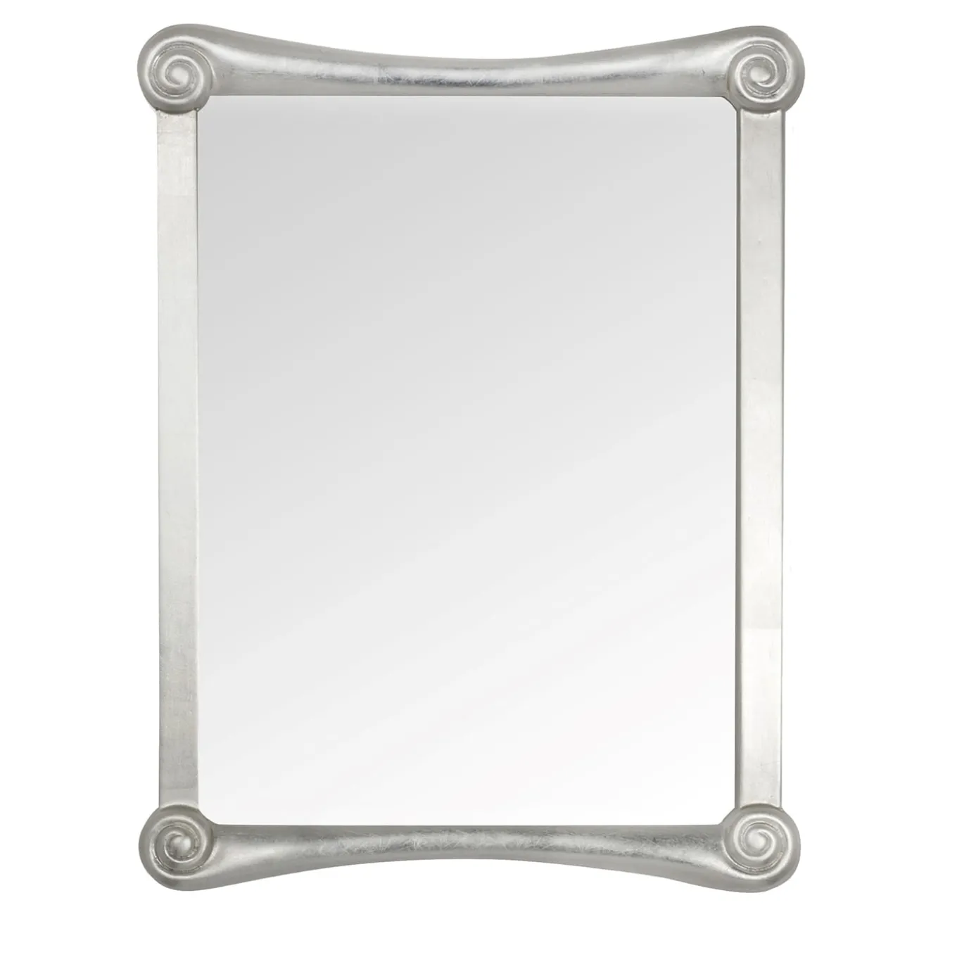 Specchio rettangolare Olimpia in argento