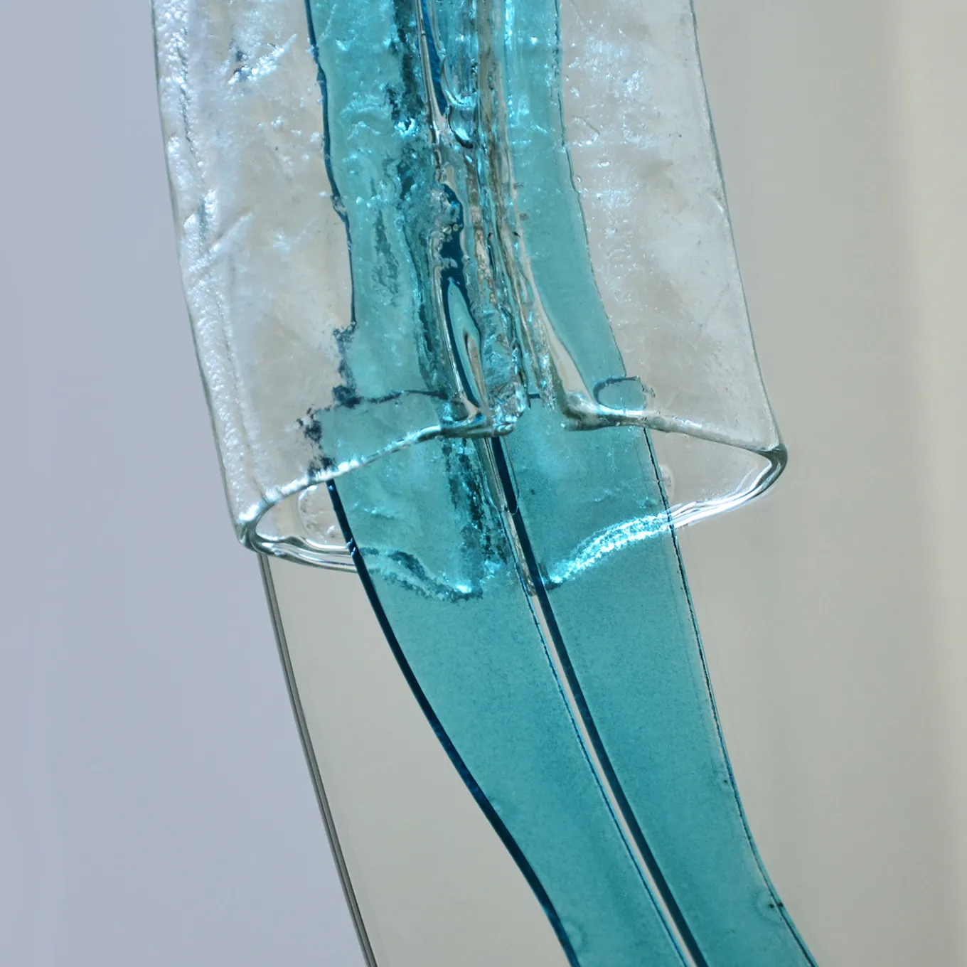 Specchio Rotondo in Cristallo Naias