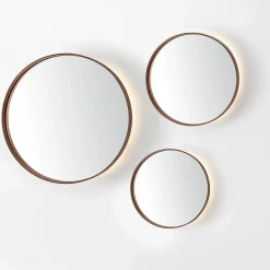 Specchio rotondo ramato Dorian Gray