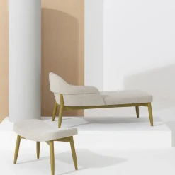 Spy 664 Chaise Longue beige di Emilio Nanni