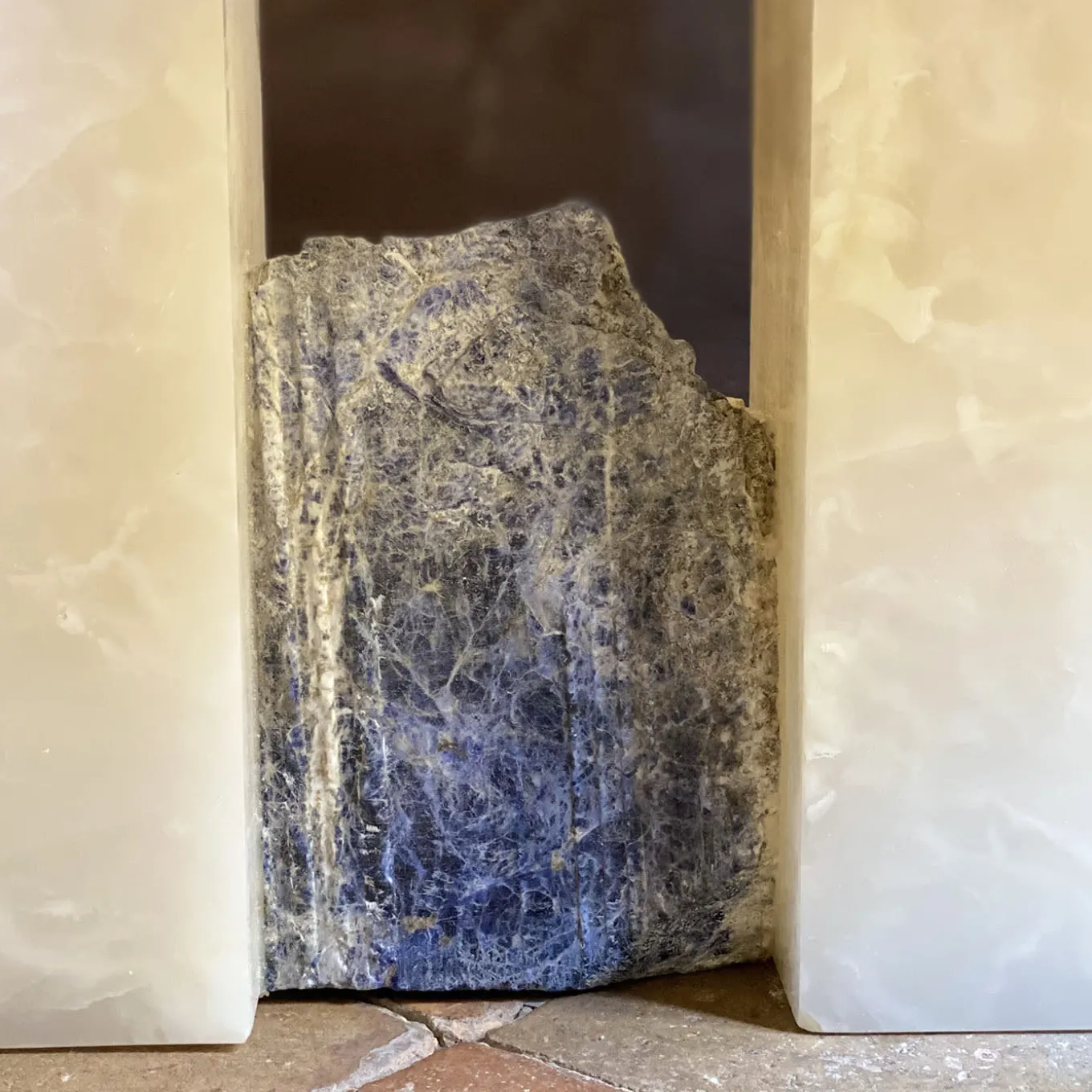 SST020 Tavolo in marmo Onice Miele