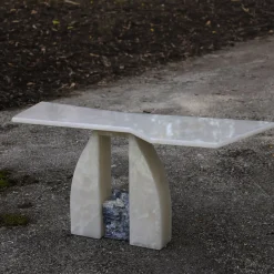 SST020 Tavolo in marmo Onice Miele