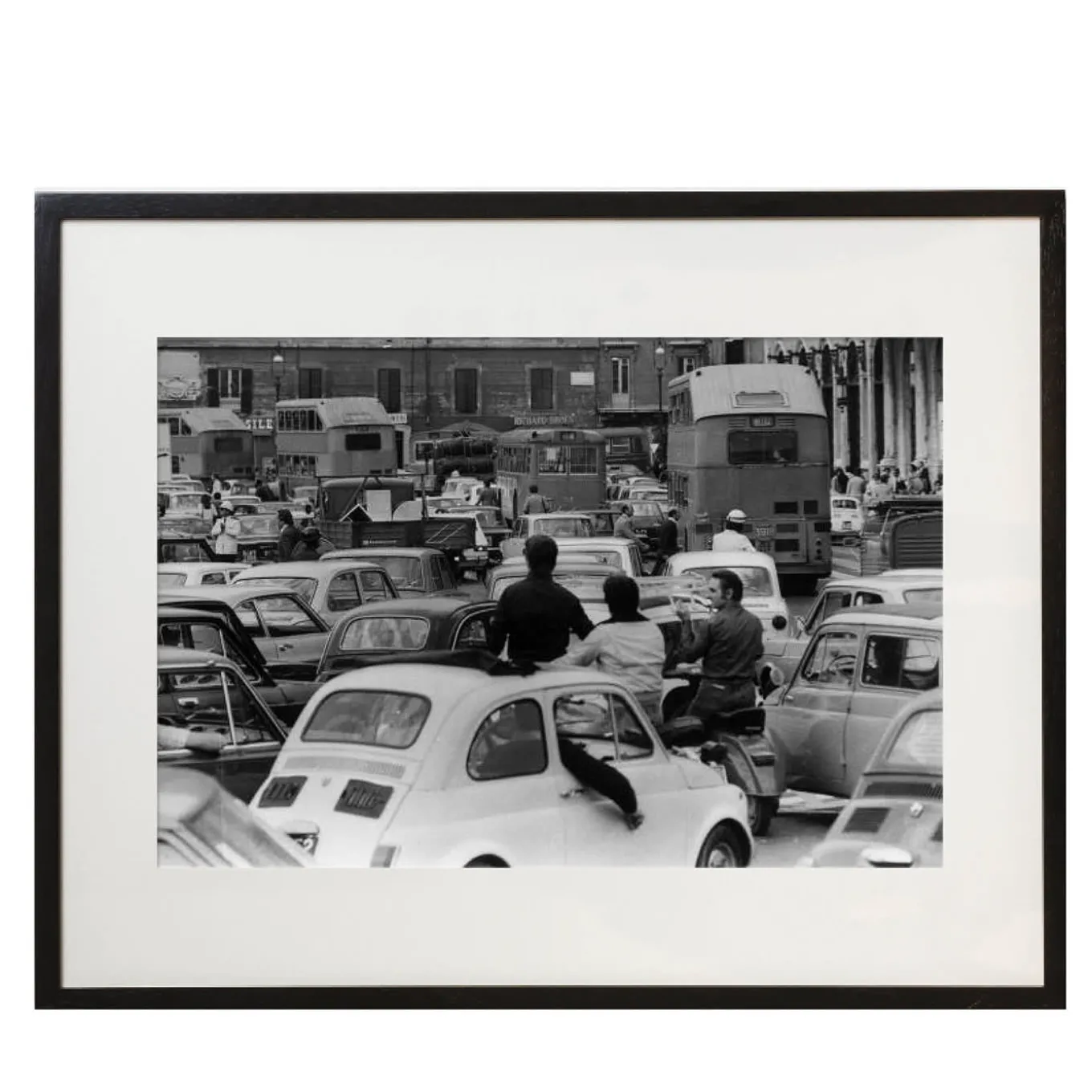 Stampa con cornice Rome Traffic di Keystone