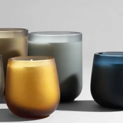 Stilla Cerae Candela piccola giallo ambra di Federico Peri