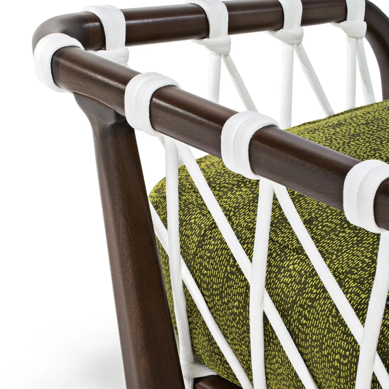 Sunset Basket Grande Barrique + Divano verde di Paola Navone