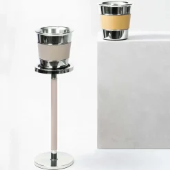 SUPPORTO OCEANICO IN PIETRA E SECCHIELLO PER CHAMPAGNE