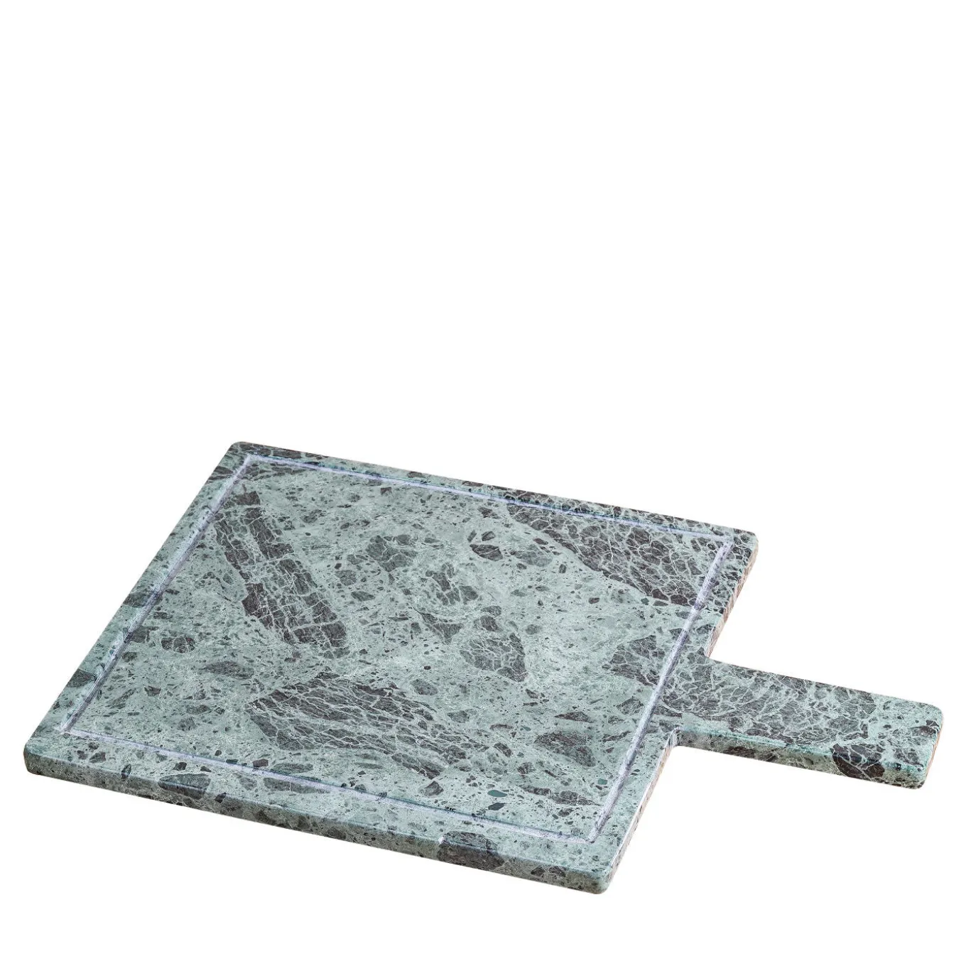 Tagliere Carlo in marmo verde del Guatemala