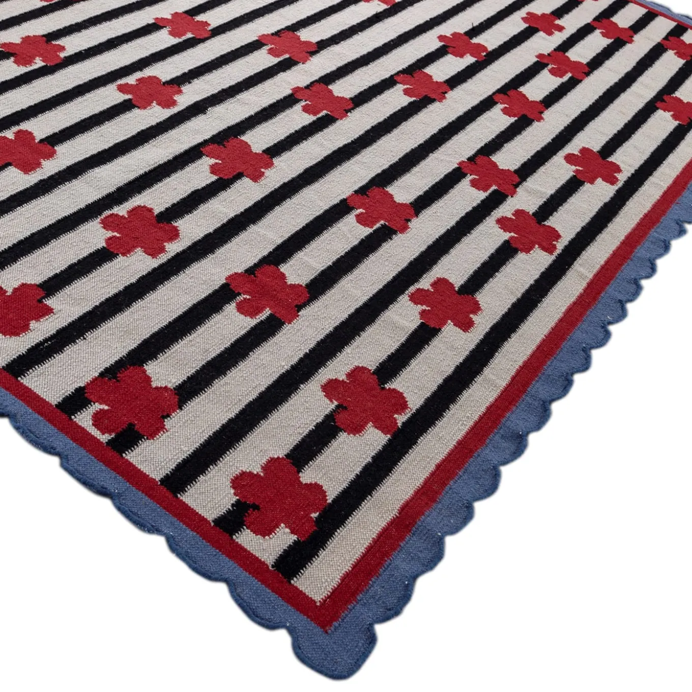 Tappeto Aprezo Light Silver Ebony Dhurrie