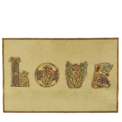 Tappeto celtico dell'amore